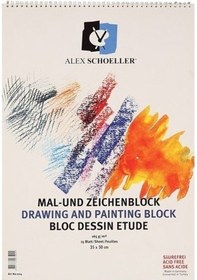 Resim Alex Schoeller Resim Defteri 35x50 Spr. 165 Gr 15 Yp. 