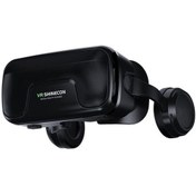 Resim Createtech Kulaklık Versiyonu 3d Sanal Gerçeklik Vr Gözlükleri Siyah - 4.7-7.2 İnç Uygun - Yüksek Ses Yalıtımı 