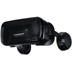Resim Createtech Kulaklık Versiyonu 3d Sanal Gerçeklik Vr Gözlükleri Siyah - 4.7-7.2 İnç Uygun - Yüksek Ses Yalıtımı 