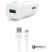 Resim Ttec Speedcharger Qc 3.0 Type-C Araç Şarjı Beyaz Diğer