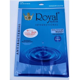 Resim Lira Royal Microfiber Cam Bezi Araç Kurulama Bezi Banyo Ve Mutfak Cam Bezi 