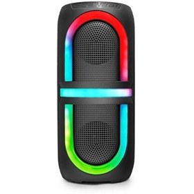 Resim QS3636 RGB LED FM Radyo 2x5W 2x4" Bluetooth Hoparlör 