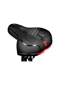 Resim Techbloom Su Geçirmez Bisiklet Sele Siyah Kırmızı Mountain Bisiklet Selesi Dual Şok Emişli Geniş Rahat Erkek Kadın Sabit Vites Spor Yol Bisikletleri Altın 