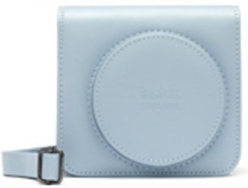 Resim Fujifilm Instax SQ1 Uyumlu Buz Mavi Deri Çanta 