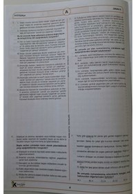 Resim 2026 TYT ÖSYM Arşivi Karma Kara Kutu Çıkmış Soru Türkiye Geneli D. Çözümlü Deneme 10/6.kitapçık 