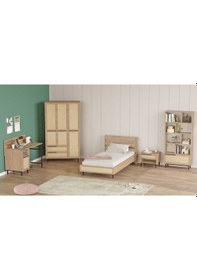 Resim Bohem Genç Odası Takımı 7'li Set Sepet Boh27-s Bej 