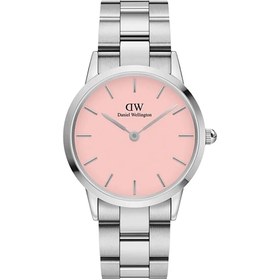 Resim Daniel Wellington Dw00600536 Iconic Link Silver Pastel Pink 36 Mm + Dw00400002 Bracelet Silver Large 
