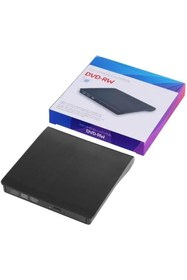 Resim STOREMAX Harici USB 3.0 DVD-ROM DVD-RW Optik Sürücü, USB ve Type C Kablolu, PC, Tablet, DVD Player, Çizgili M 