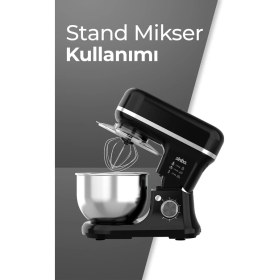Resim Sinbo SMX-2772 Çok Amaçlı 3ın1 Mutfak Şefi Hamur Yoğurma Kıyma Makinesi Sürahi Blender 1200W 