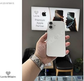 Resim Apple iPhone 16 İkinci El TR | 256 GB | Beyaz 