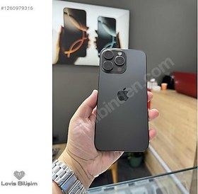 Resim Apple iPhone 15 Pro Max İkinci El YD | 256 GB | Siyah 