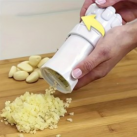 Resim 1 Adet Şef Manuel Sarımsak Presi Mini Çok Fonksiyonlu Mutfak Aleti Soyucu/Ezici/Öğütücü 