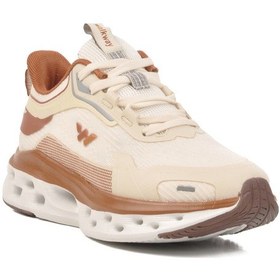 Resim Walkway Bej Memory Foam Hafif Fileli Kadın Spor Ayakkabı Çok Renkli 