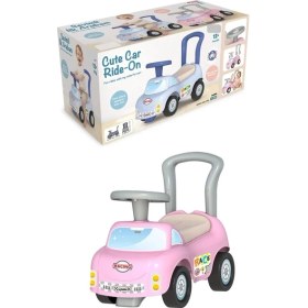 Resim Sevimli Pedalsız Bin Git Ilk Arabam Pembe 