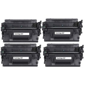 Resim Canon Çipli Crg057 4'lü Ekonomik Paket Garantili Uyumlu Toner Lbp223dw Lbp226dw Uyumlu Toner 