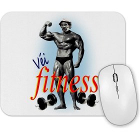 Resim Baskı Dükkanı Madruga Fitness Mouse Pad 