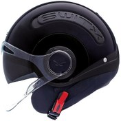 Resim Nexx SX.10 Açık Kask Siyah 