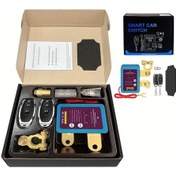 Resim Topshop1 Blue Akıllı Anahtarlı 12v 240a Uzaktan Kumandalı Batarya Bağlantı Kesici Şalter Otomatik Güç Kesme Araç Karavan Tekne 