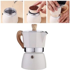 Resim Coffeehutt Aloha Moka Pot Hes-6 