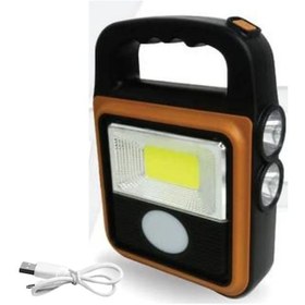 Resim Buffer 4 Farklı Fonksiyonlu Güneş Enerjili Usb İle Şarj Portatif 