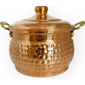 Resim Efemir Bakır Mini Güveç Tencere No: 2 