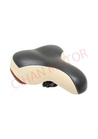 Resim City Bike Sele Yaylı 250 X 200 Mm Siyah-Krem-Kahverengi Siyah - Bej - Kahverengi 