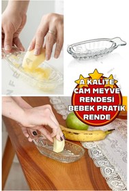 Resim İnfeta 1. Kalite Cam Üretim Rende Bebek Pratik Cam Rendesi 