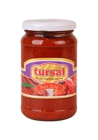 Resim Tursal Acı Sos 380 Gr Cam X 3 Adet 