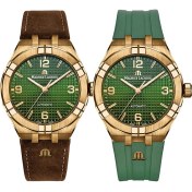 Resim Maurice Lacroix ML-AI6008BRZ0B630-M Erkek Kol Saati ve Yedek Kordon 
