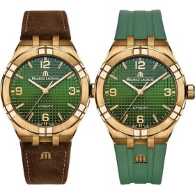 Resim Maurice Lacroix ML-AI6008BRZ0B630-M Erkek Kol Saati ve Yedek Kordon 