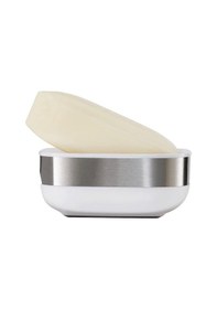 Resim Joseph Slim Steel Sabunluk - Beyaz Siyah 