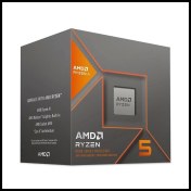 Resim Amd Ryzen 5 8600G 6 Core, 4,30-5.00GHZ, 22MB Cache, 65W, Am5 Soket, Box (Kutulu) (Dahili Grafik Var, Fan Var) 