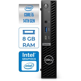 Resim Dell Pc Optıplex 7020MFF Intel Core I5-14500T 8GB DDR5 1TB SSD Ubuntu Mini Masaüstü Bilgisayar N007O7020MFF03 