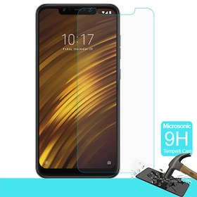 Resim Microsonic Xiaomi Pocophone F1 Temperli Cam Ekran Koruyucu Kırılmaz Film 