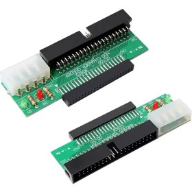 Resim 44 Pin 2.5 HDD To 3.5 Ide 40 Pin HDD Çevirici Dönüştürücü Adaptör 