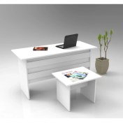 Resim Yurudesign Vario AB Ofis Büro Masa Takımı 3 Renk 