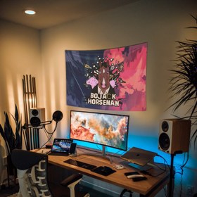 Resim Bojack Horseman Duvar Örtüsü - 60 cm x 90 cm 