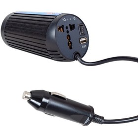 Resim Powermaster 150Watt DC12V AC220V Çakmak Kablolu İnverter 