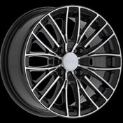 Resim EMR-164-03 6.5x15"-4x98 ET30 58.1 Black Polished Jant (4 Adet) 
