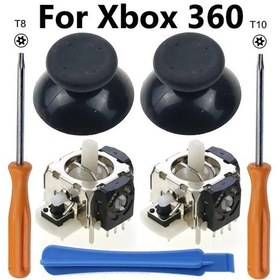 Resim Xbox 360-jcd İçin Ps3 Ps4 Pro Slim Ps5 3d Og Joystick Çubuk Sensörü Modülü Potansiyometreler Thumbstick Cap Xb 
