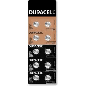 Resim DURACELL LR44 (10'lu Paket) özel alkalin pil 1,5V (A76) 