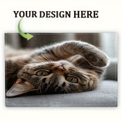 Resim 4 adet Özel Fotoğraf Placemat, 30.48x45.72cm - Canlı Yiyecek ve İçecek Tasarımlarıyla Kişisel Keten Masa Matları, Makinede Yıkanabilir, Ev Mutfak Dekoru, Partiler ve Aile Toplantıları için Mükemmel, Masa Matları 
