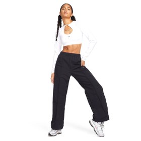 Resim Nike Sportswear Everything Wovens Kadın Siyah Günlük Stil Eşofman Altı FQ3588-010 