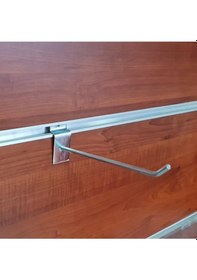 Resim 250 Adet Kanallı Pano Kancası Askı Kancası 15 Cm 