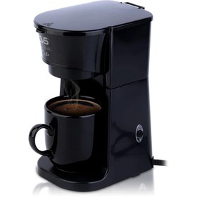 Resim CVS Dn 19806 Coffe Master Porselen Bardaklı Filtre Kahve Makinesi 