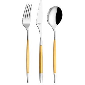 Resim Aryıldız Qubra Prestige Mat Plus 89 Parça 12 Kişilik Çatal Kaşık Bıçak Takımı 