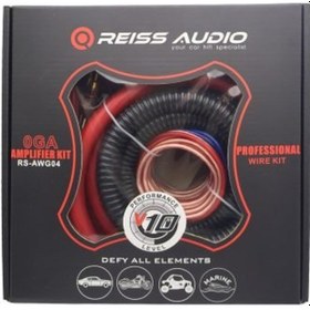 Resim Reiss Audio Rs-awg04 Oto Anfi Kablo Seti 0ga Kablo Kiti 