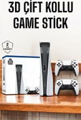 Resim KeşifHOME Oyun Konsolu 4k Hd Retro Video Oyun Konsolu 2.4g Kablosuz Çift Kollu 