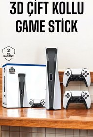 Resim KeşifHOME Oyun Konsolu 4k Hd Retro Video Oyun Konsolu 2.4g Kablosuz Çift Kollu 