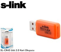 Resim S-link SL-CR43 Usb 2.0 Kart Okuyucu 